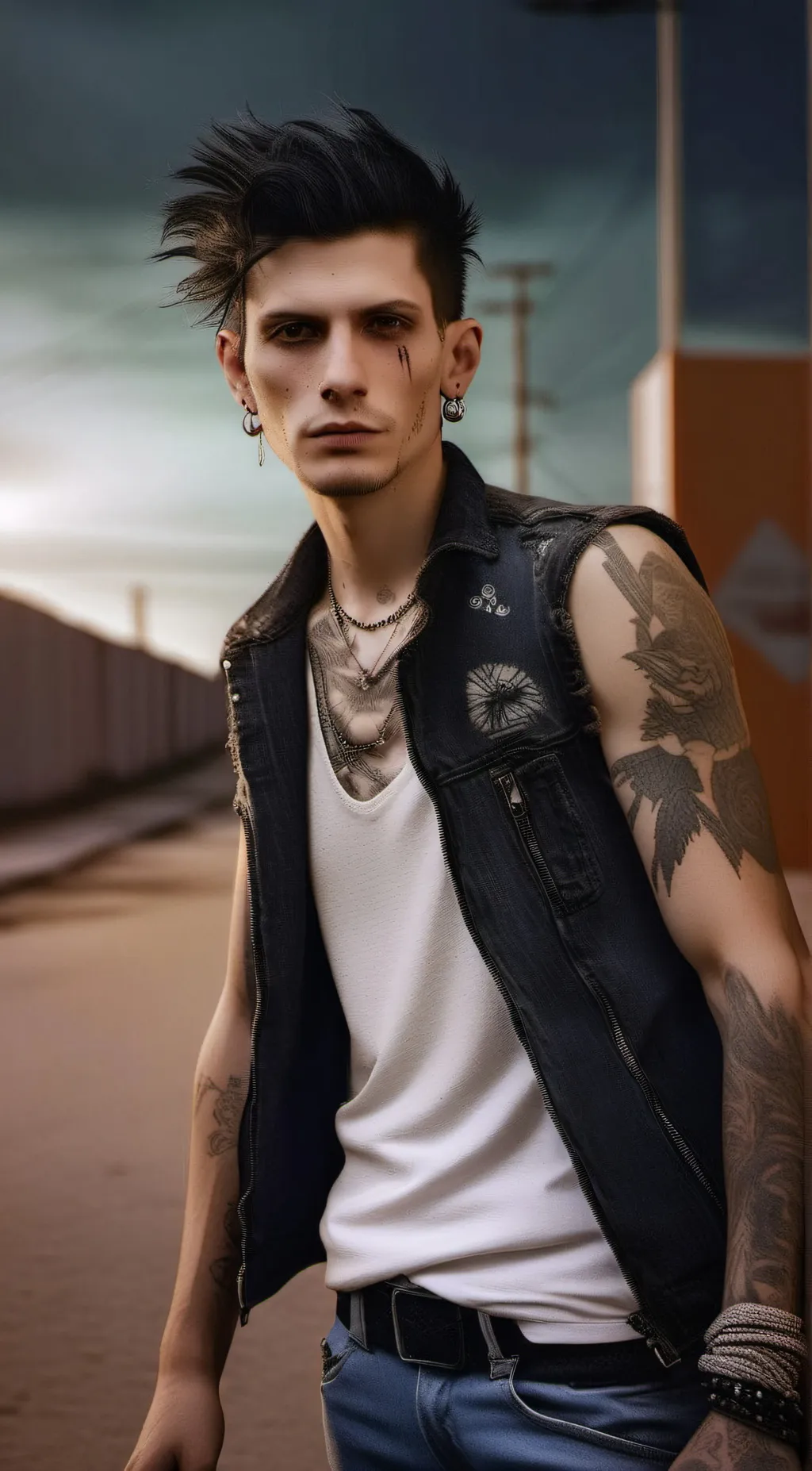 ai character: Asher background