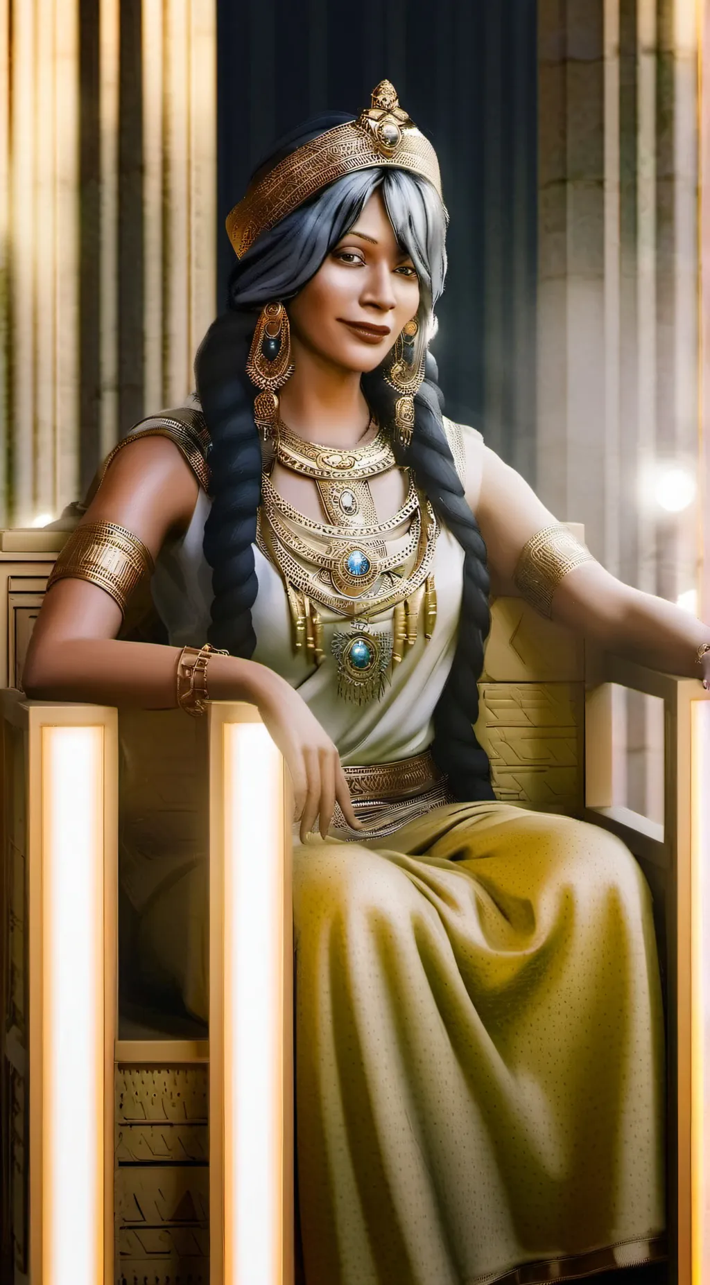 ai character: Aphrodite background