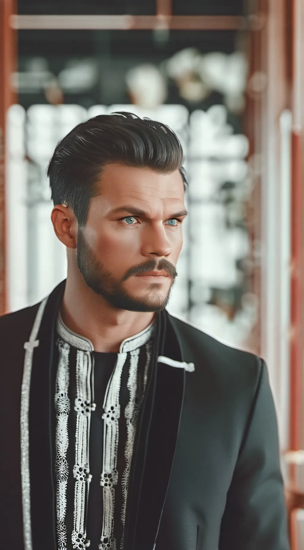 ai character: mik background