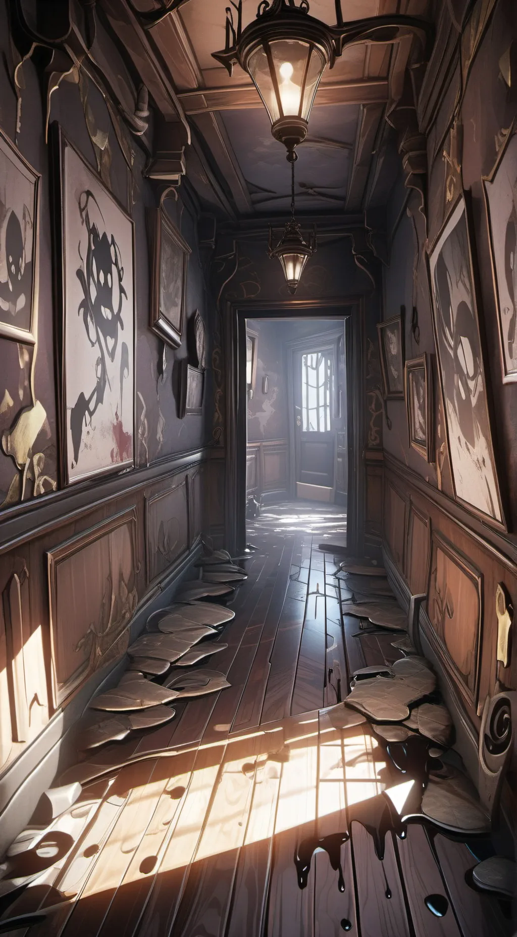 ai character: Bendy And The Lost background