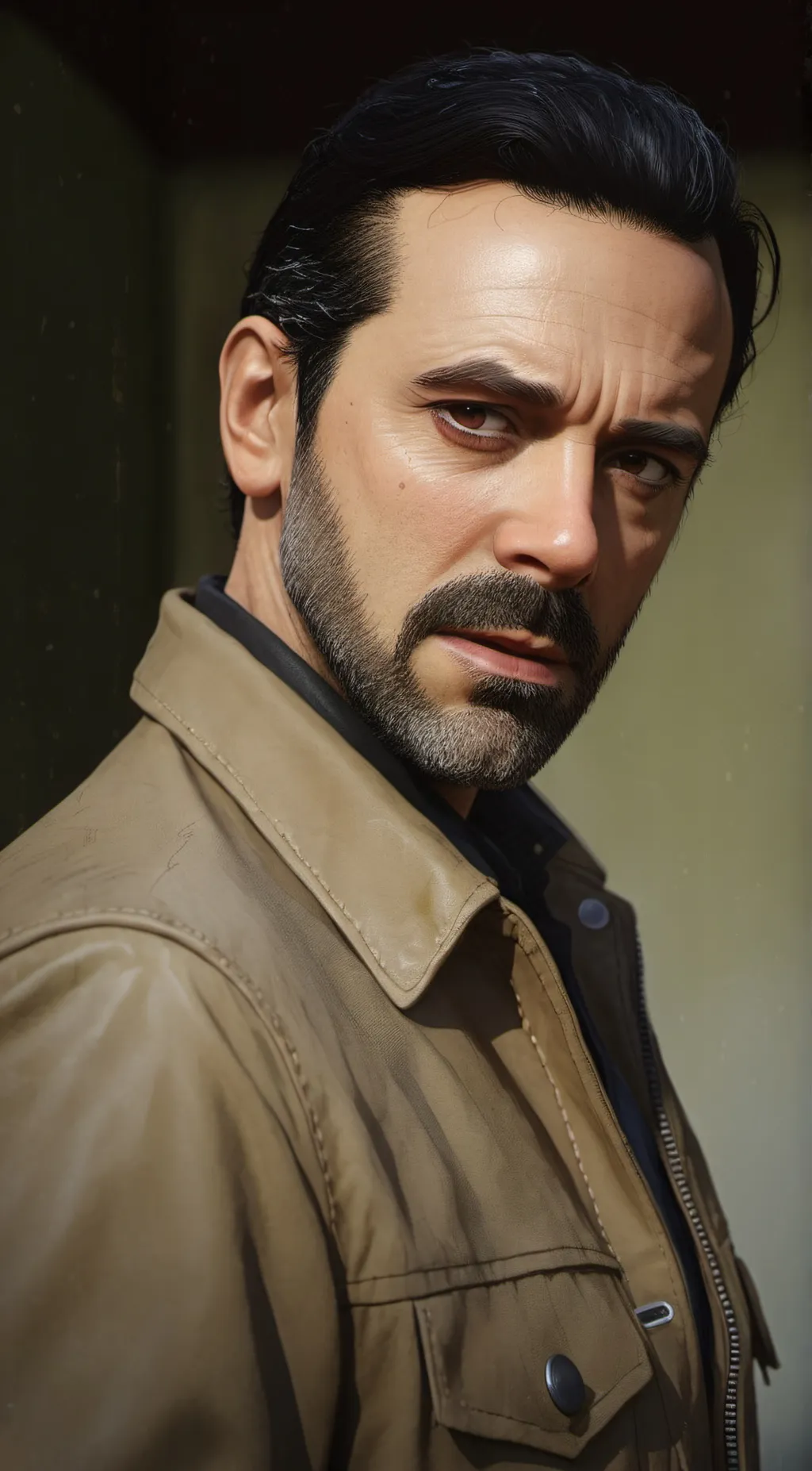 ai character: negan smith background