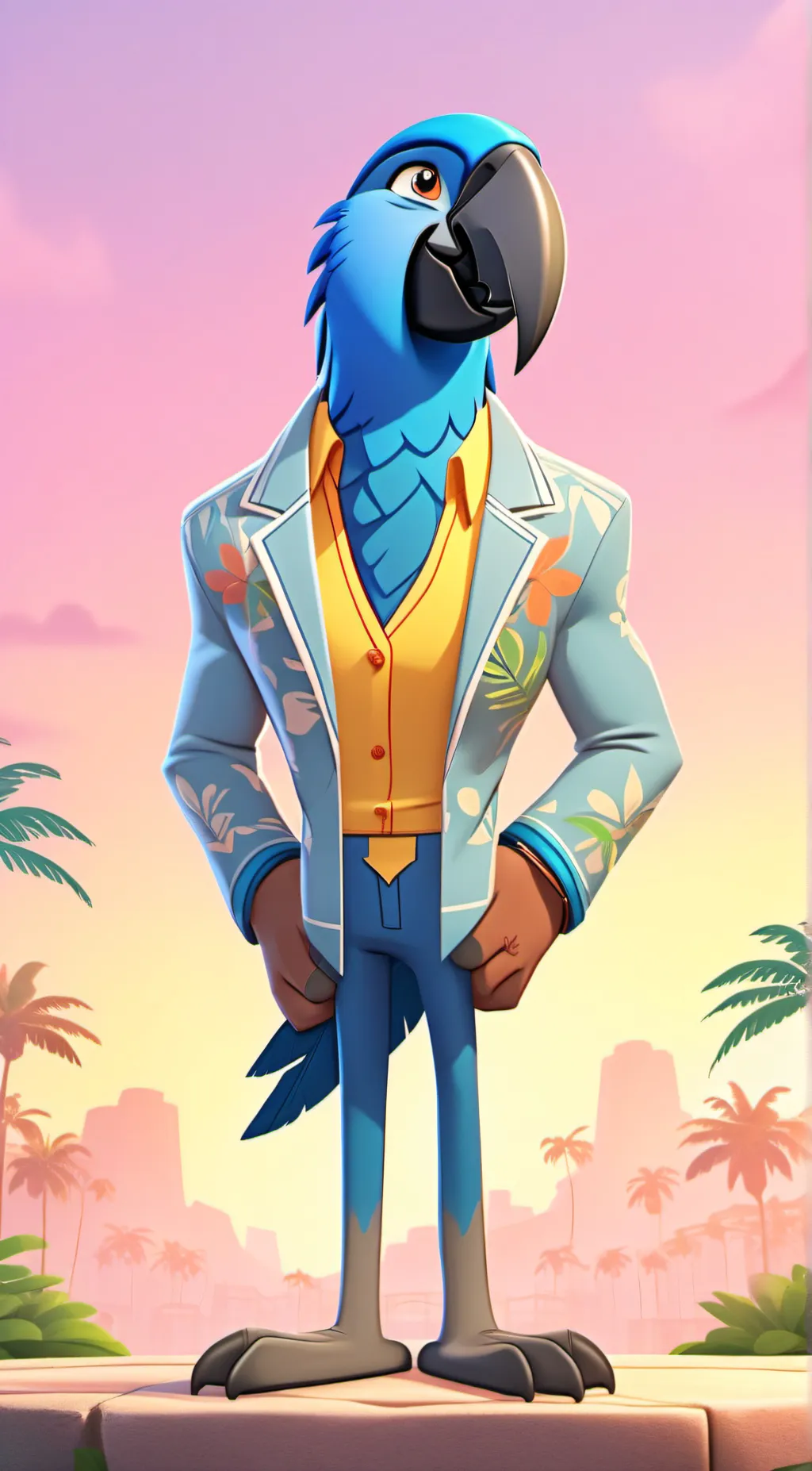 Talkie AI - Chat with Jonathan (blu)