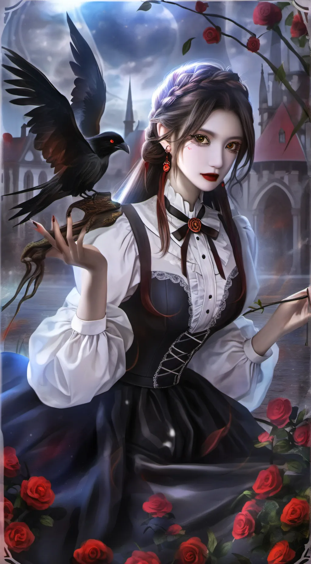 ai character: the devil of all background