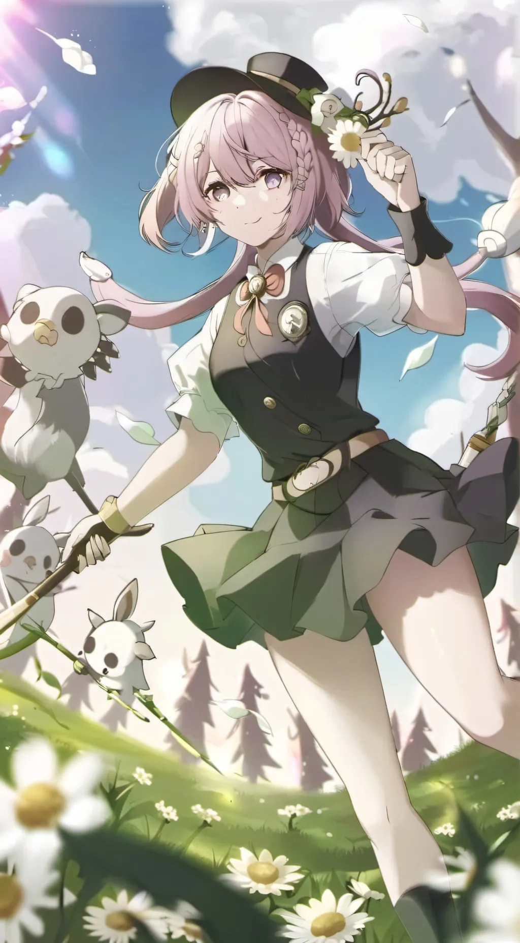 ai character: isabel background