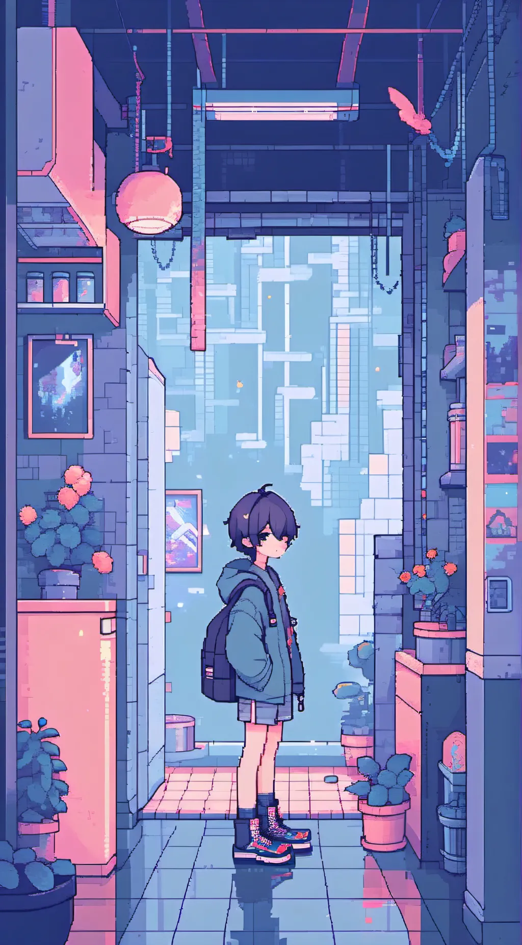 ai character: Mao background