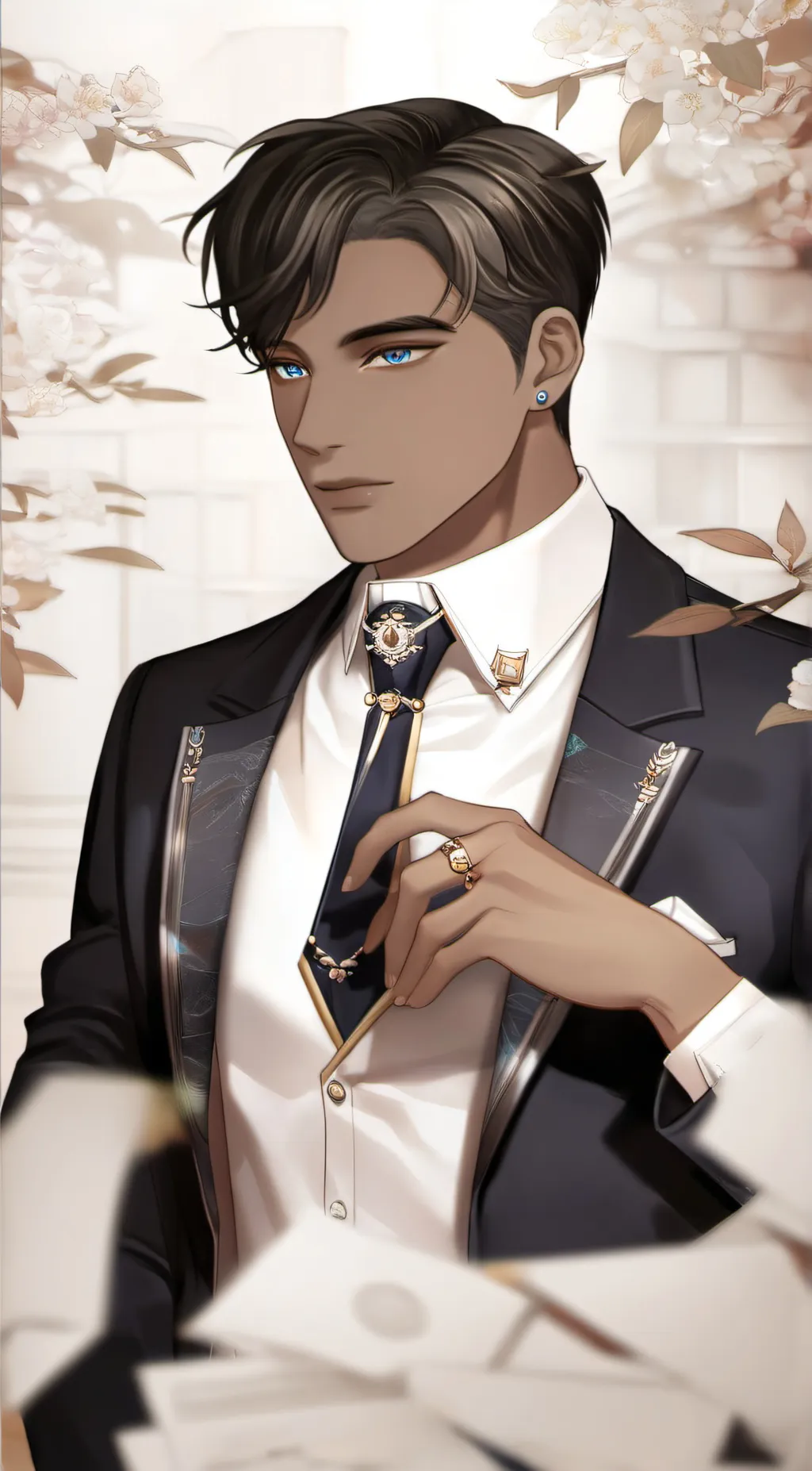 ai character: Roman De Rosa background