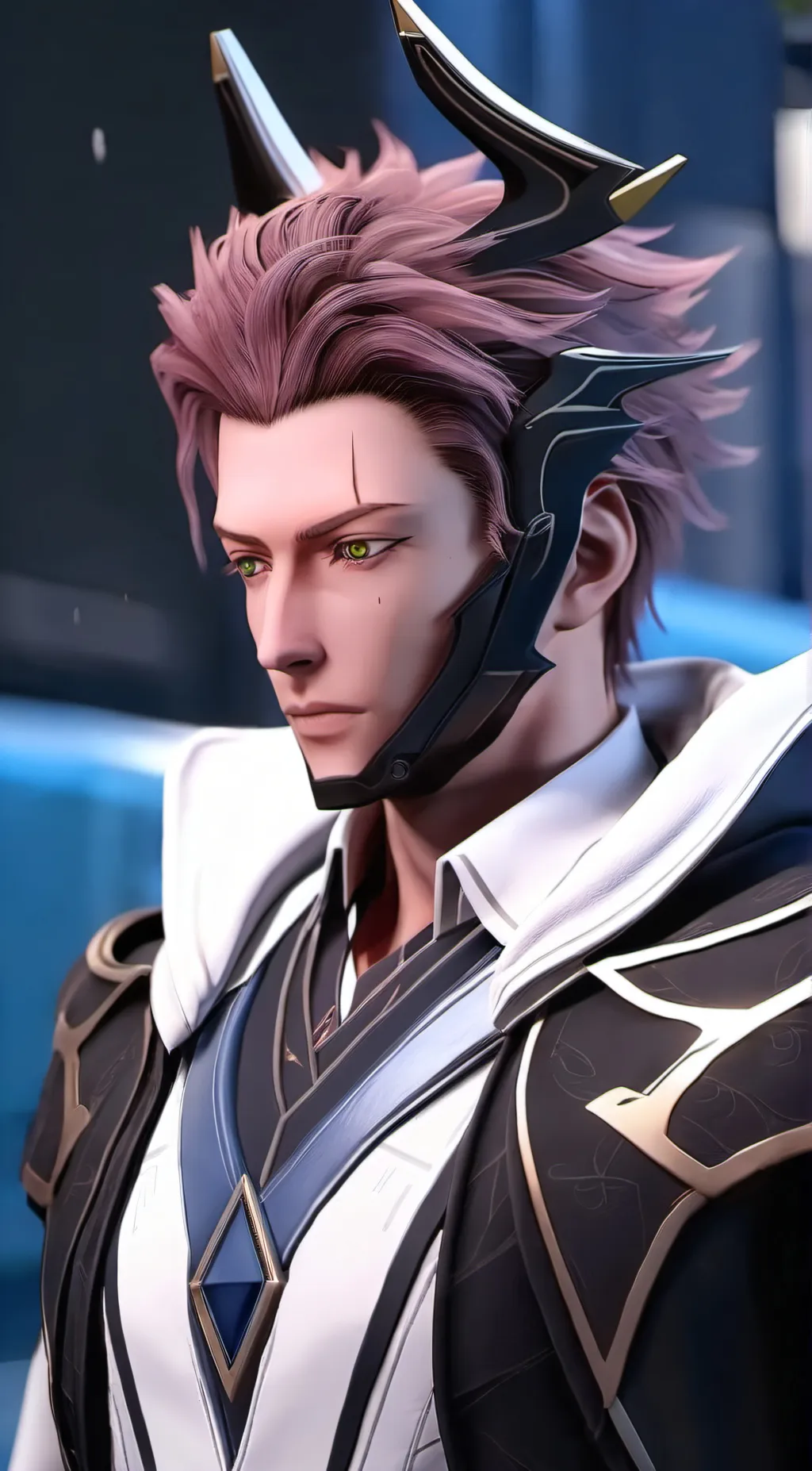 ai character: Sukuna X megumi  background