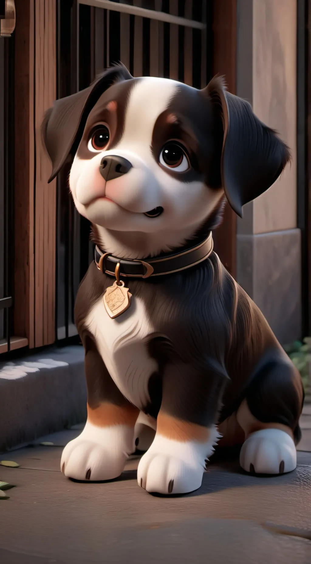 ai character: wangry wormhole background