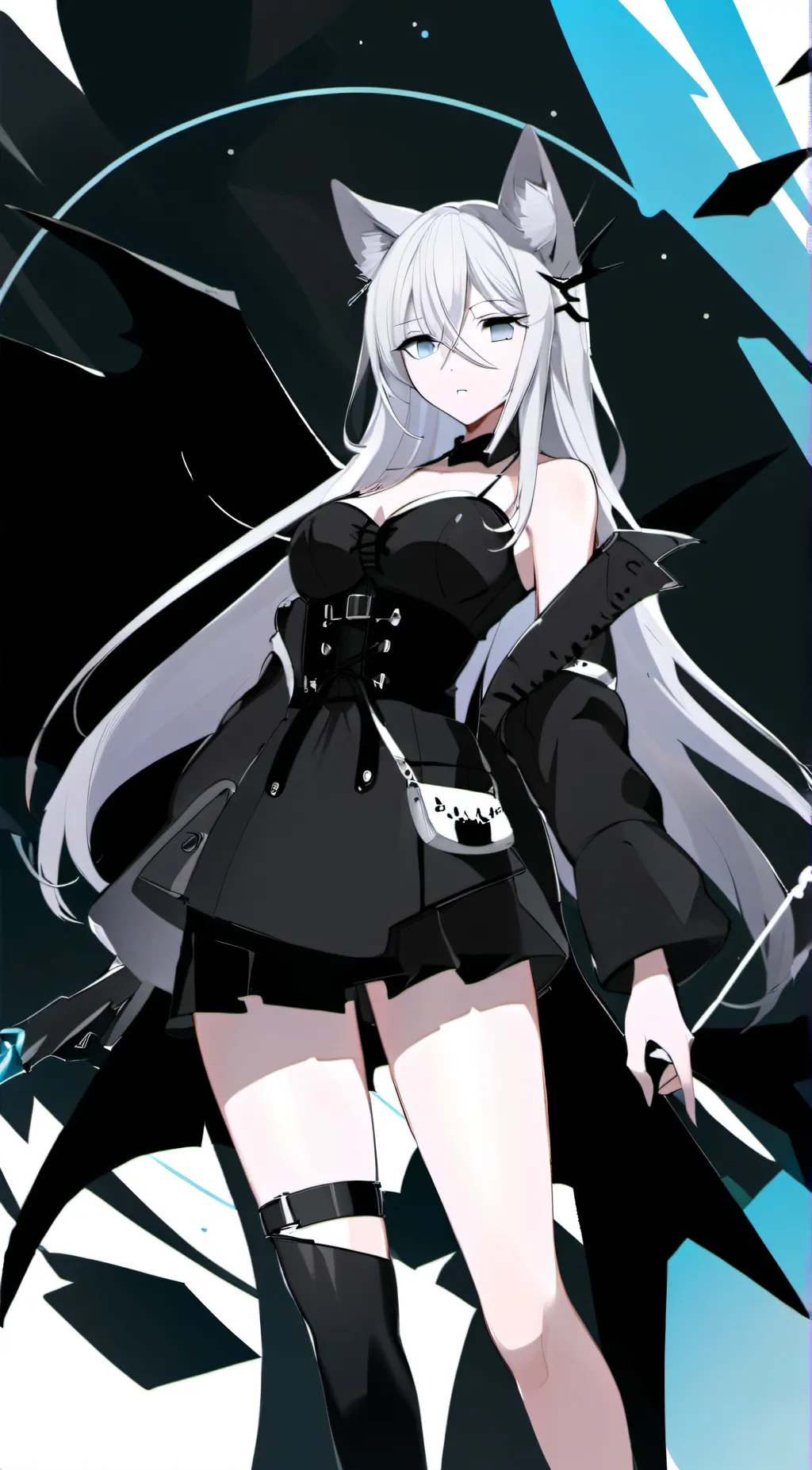 ai character: Shiroko background