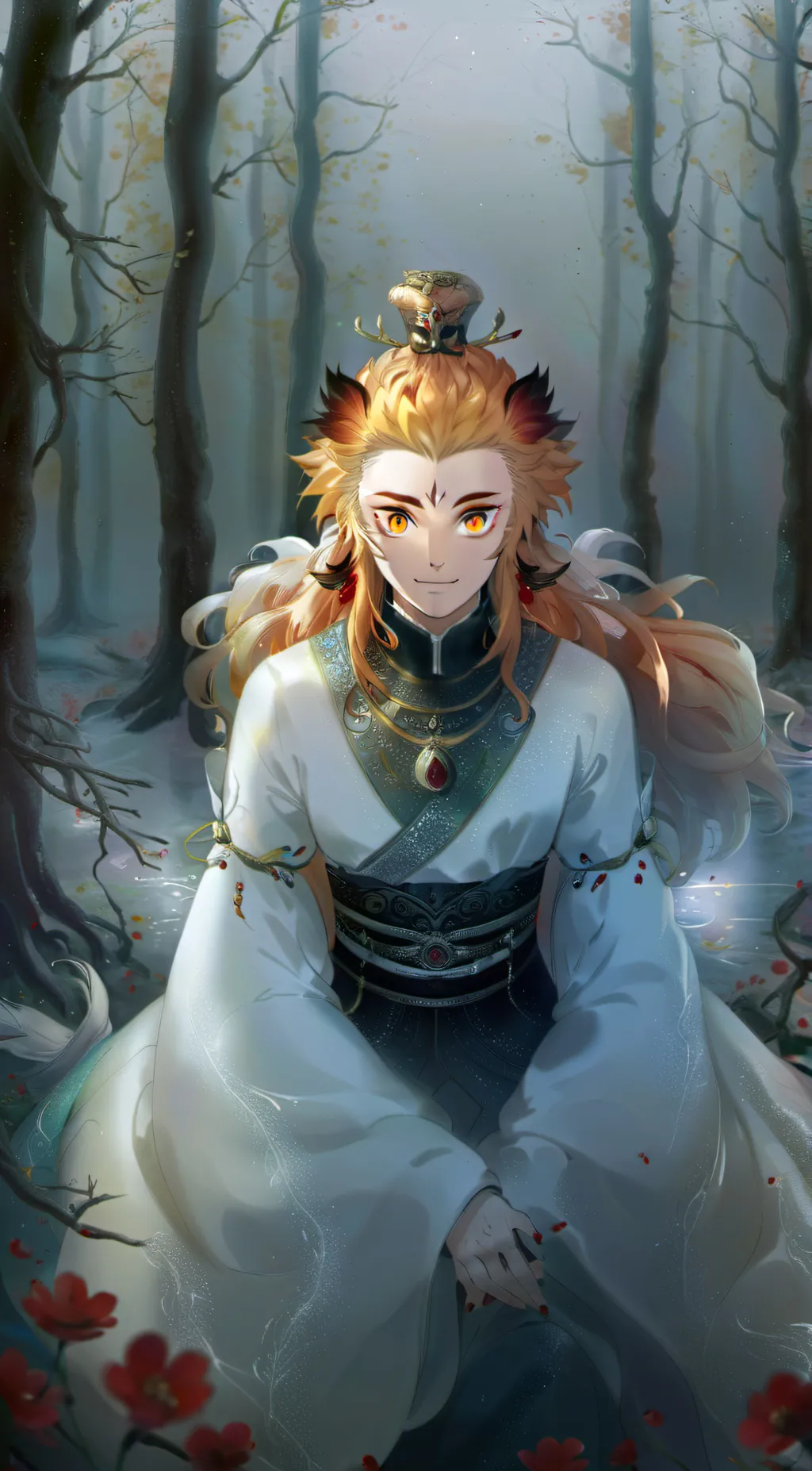 ai character: Rengokus Daughter  background