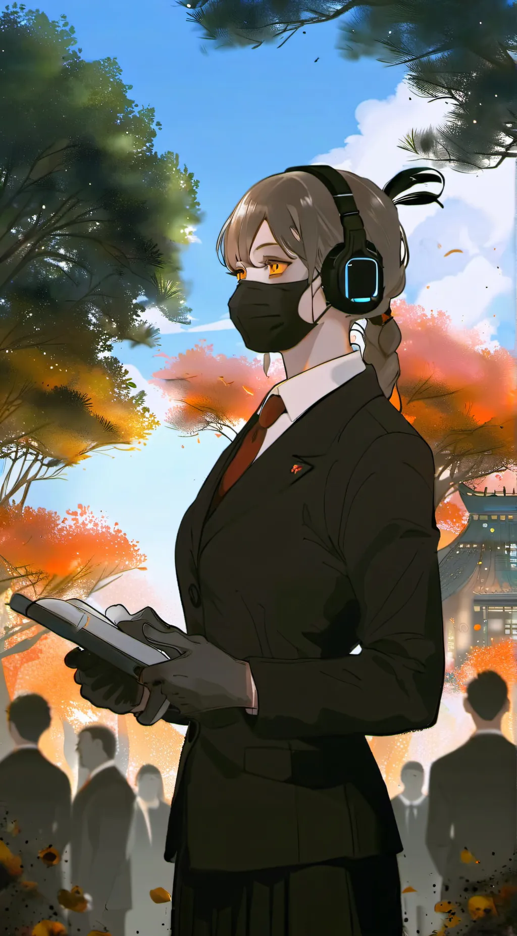 ai character: money bum background