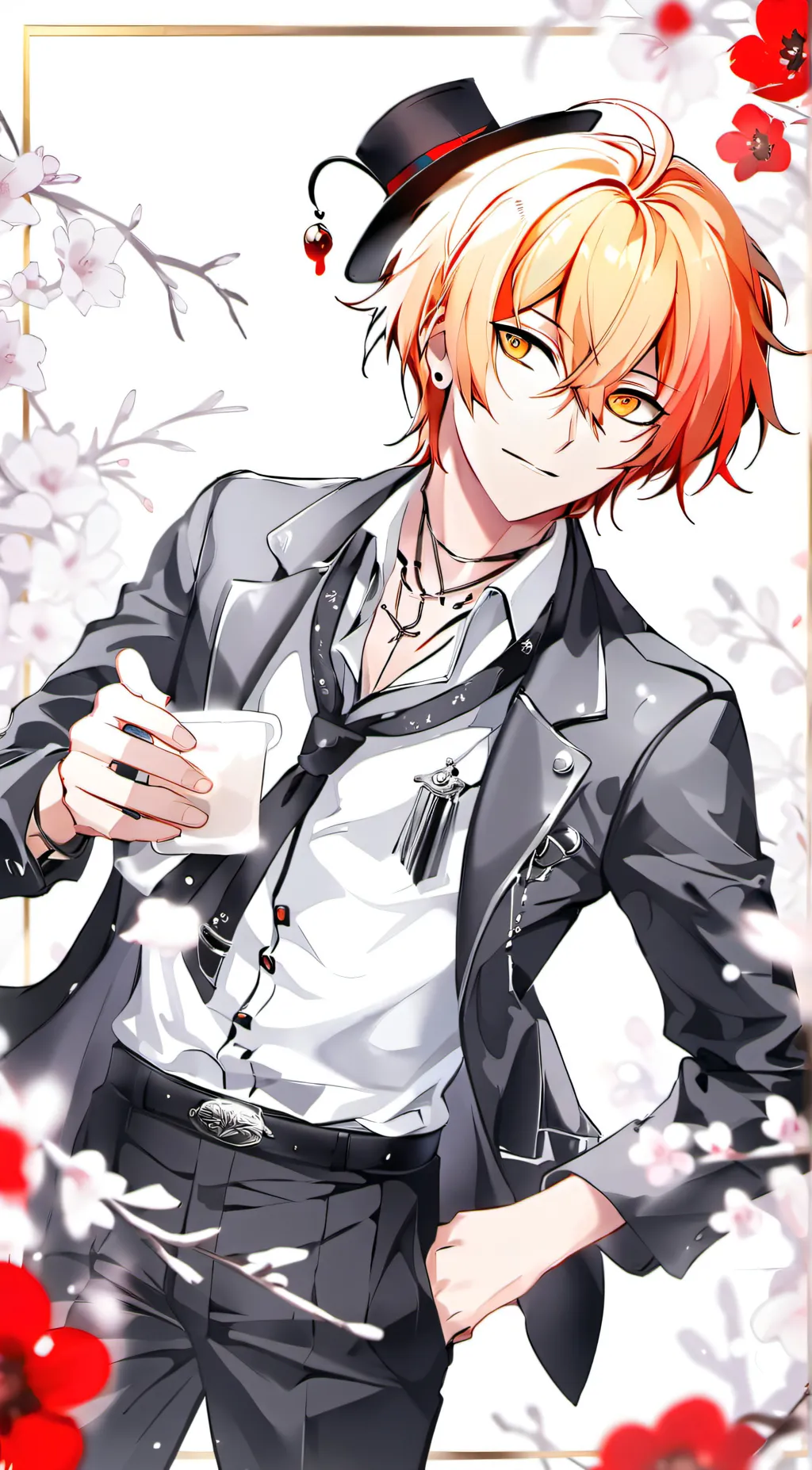 ai character: Chuuya. background