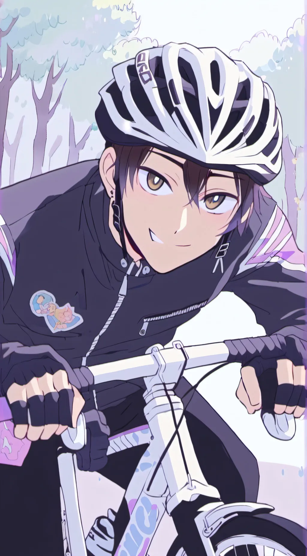 ai character: steven 🚲 background