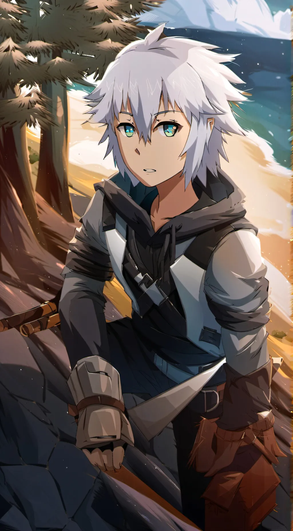 ai character: Riku background