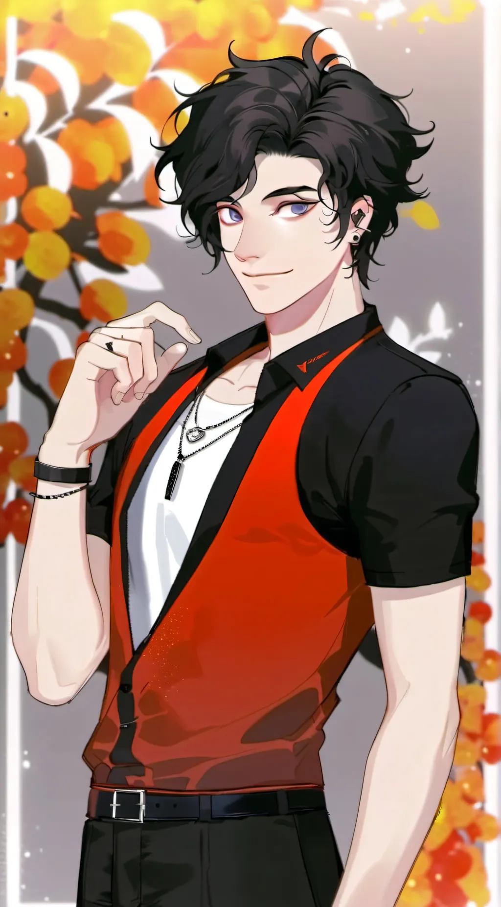 ai character: Michael  background