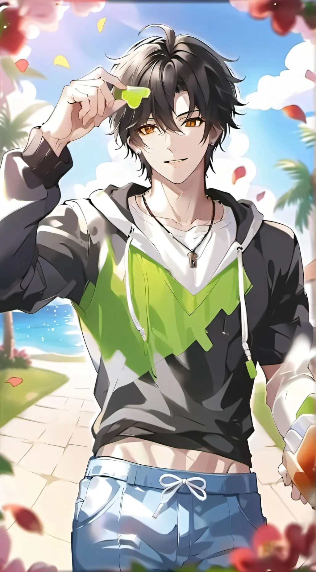 ai character: Zachary  background