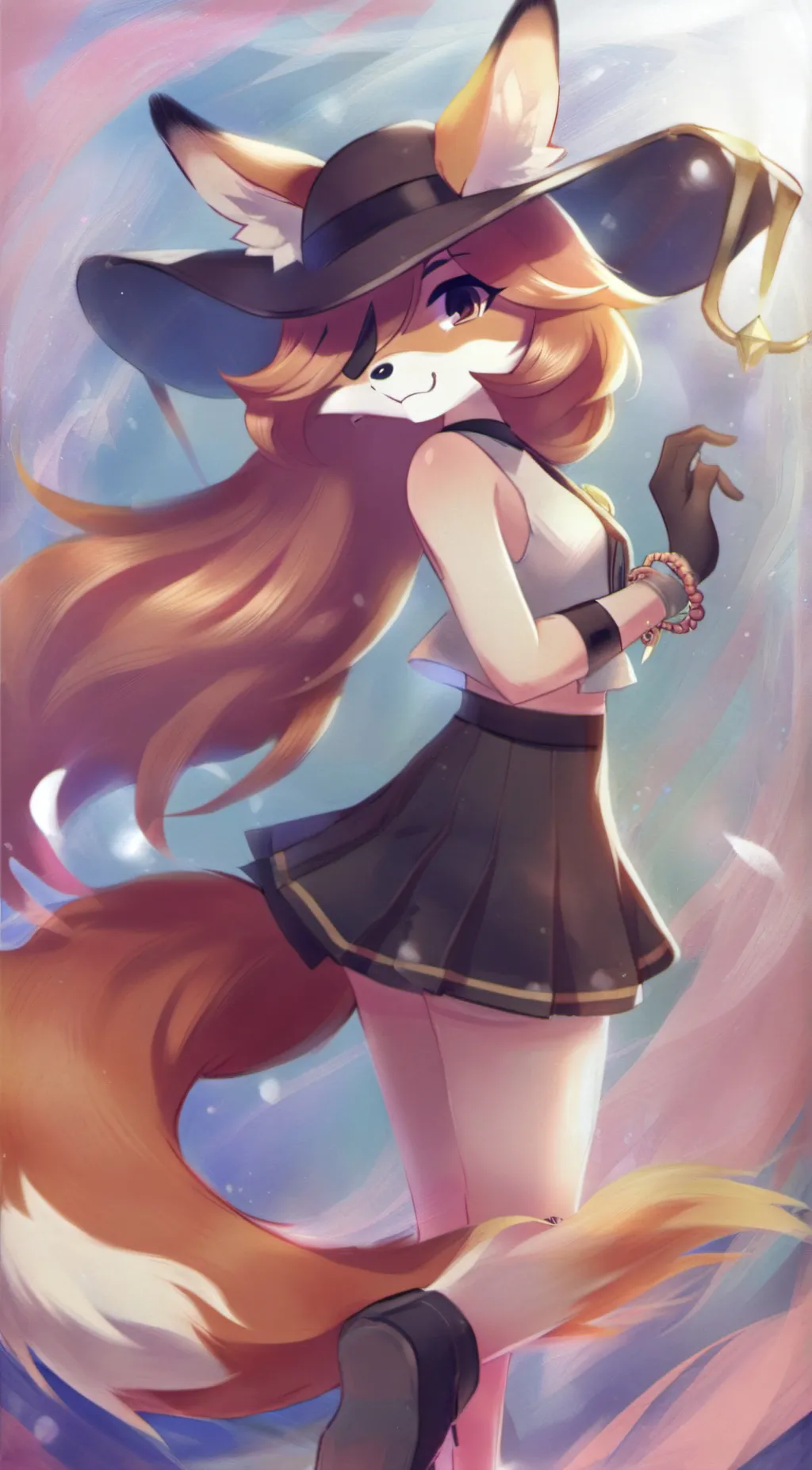 ai character: brea background