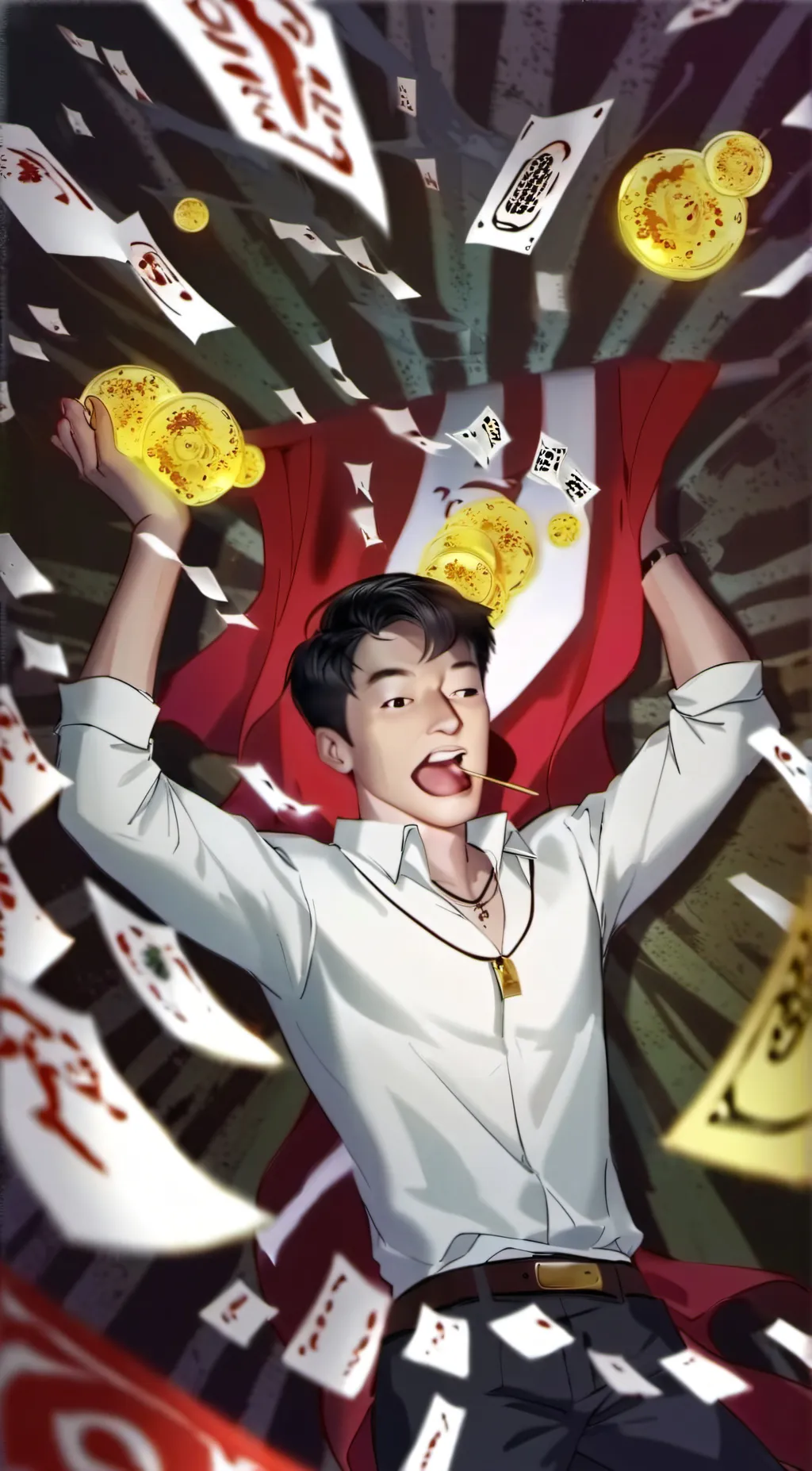 ai character: daddy background