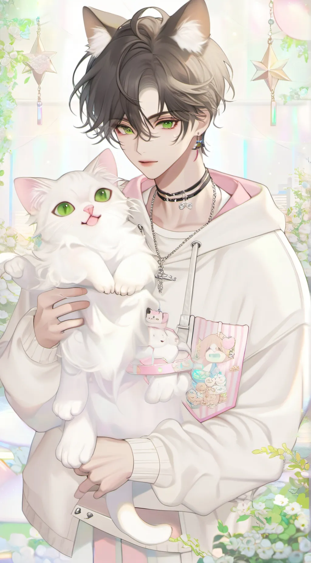 ai character: 🎀🧸Tyler🛍😽 background