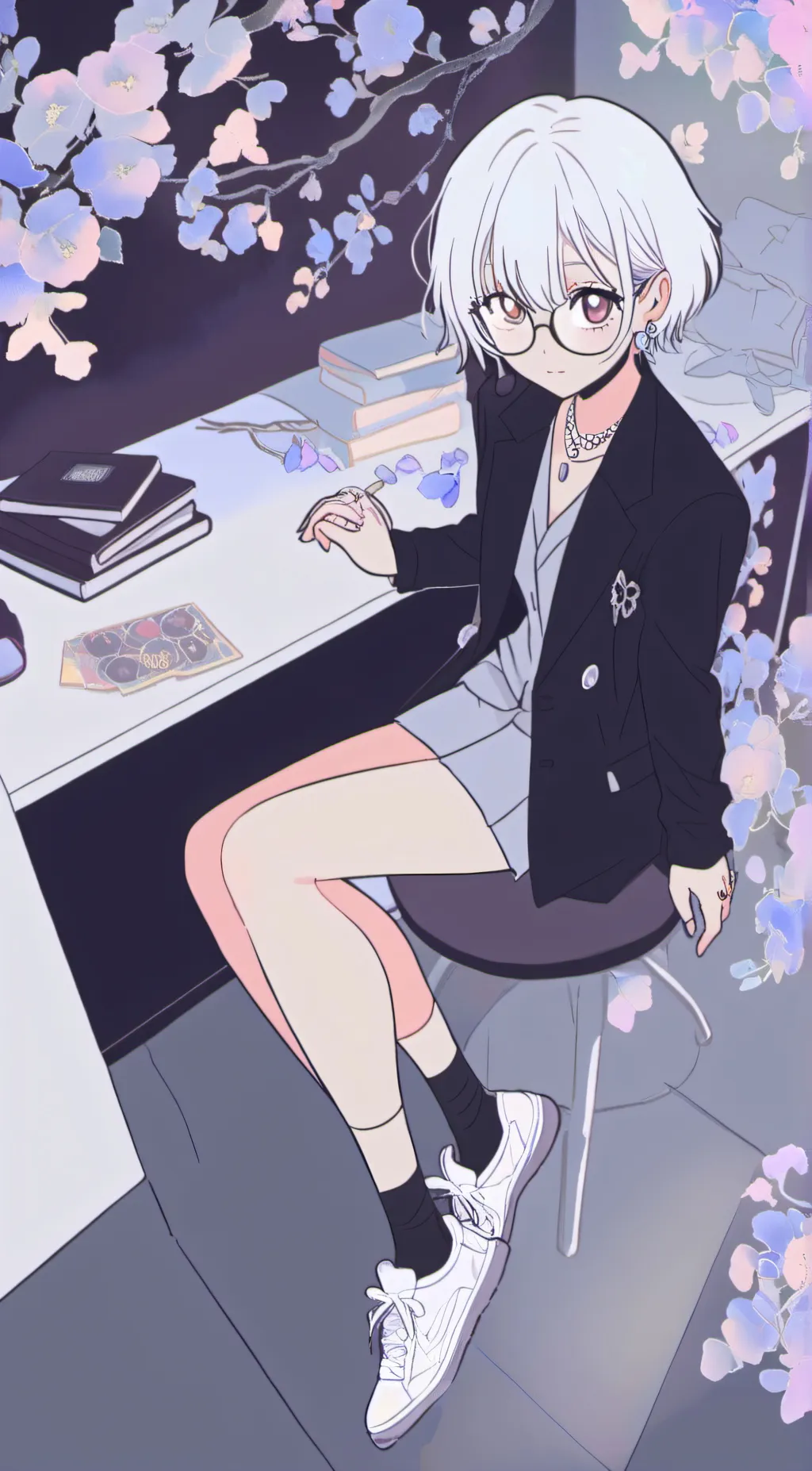 ai character: yumi background