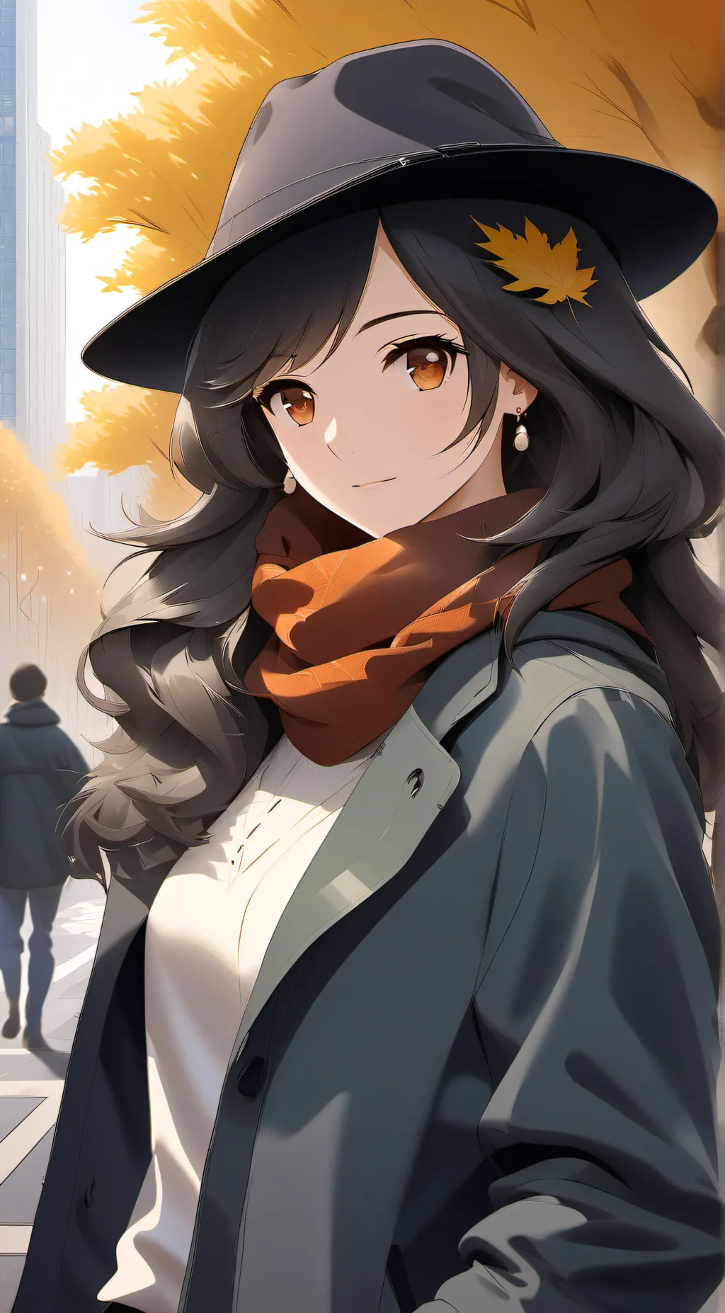 ai character: luna background