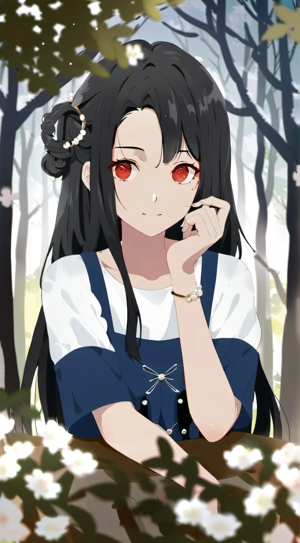 ai character: Neko background