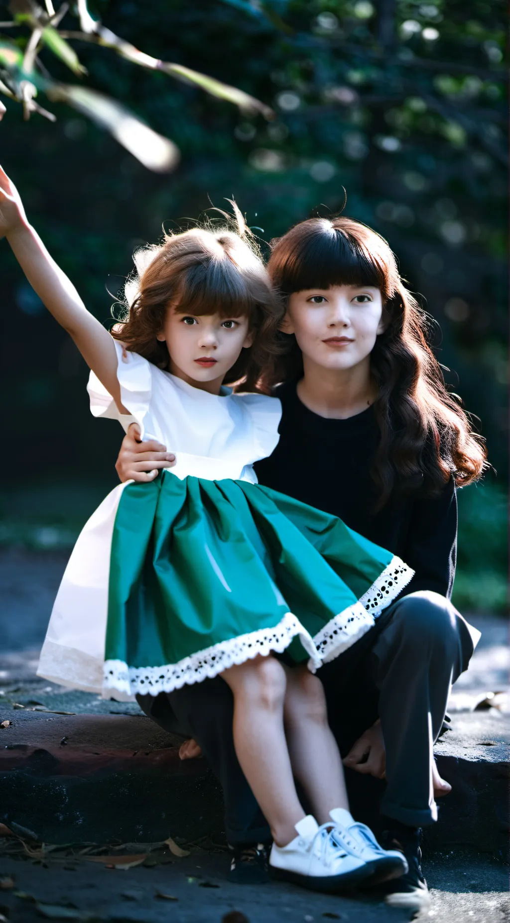 ai character: Lily  background