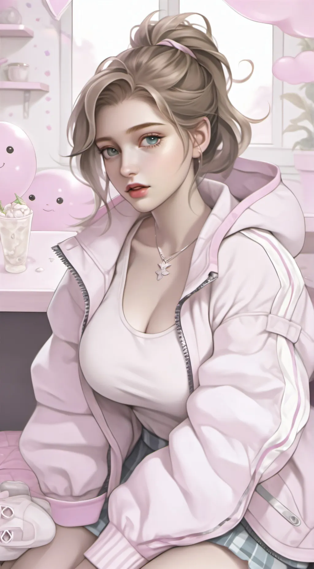 ai character: Mia background