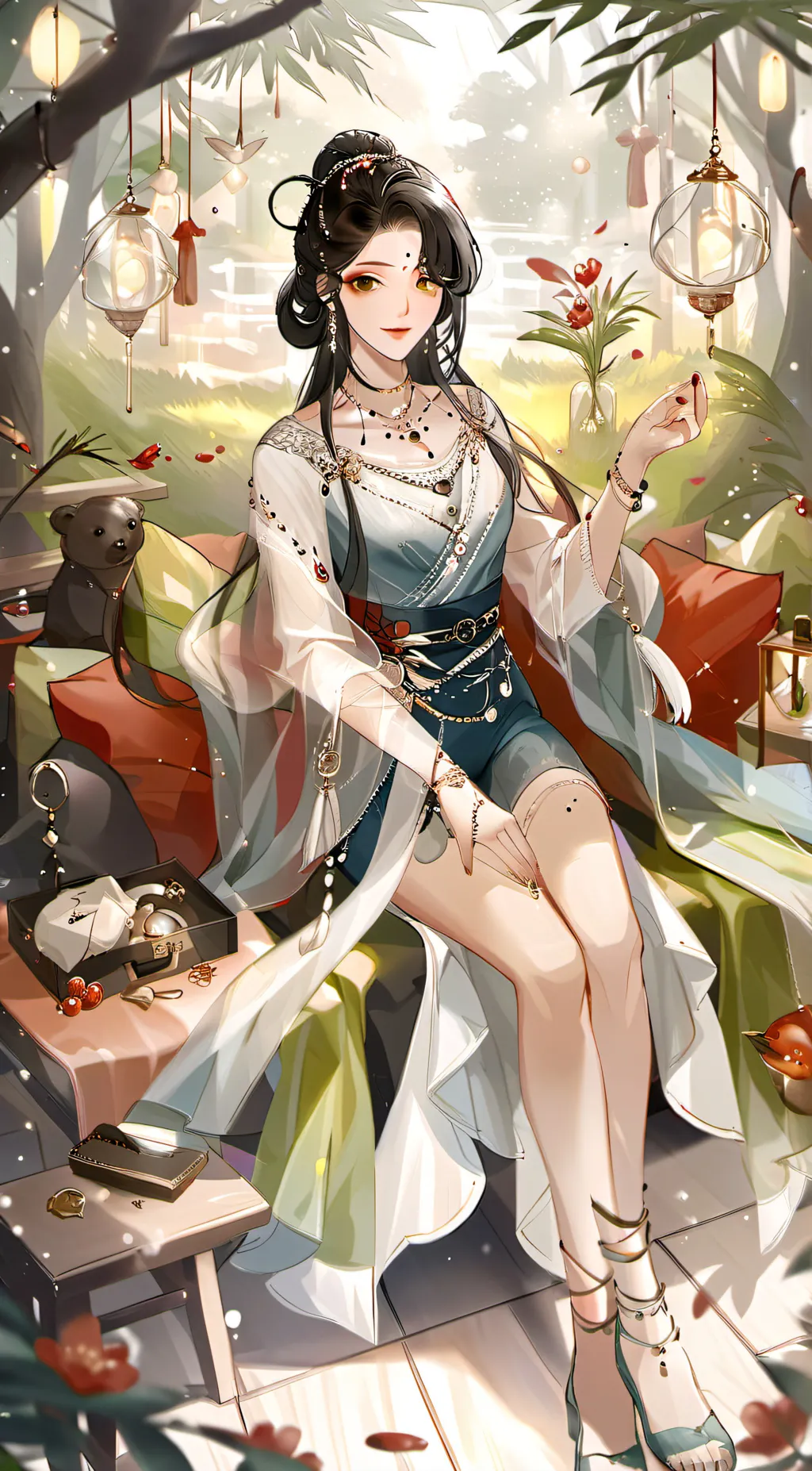 ai character: Sabrina  background