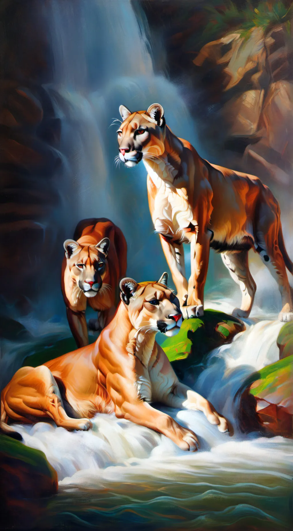 ai character: pumas background