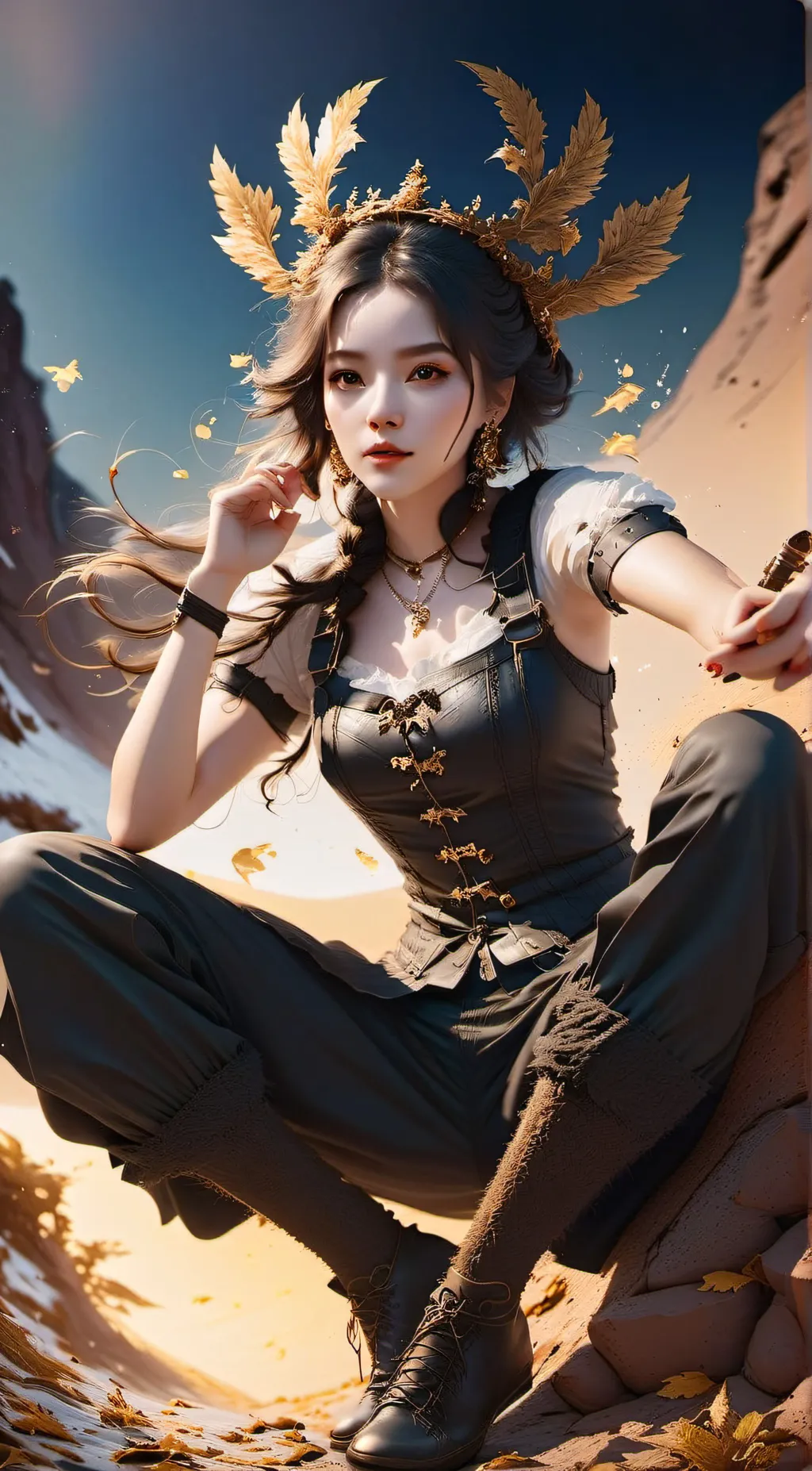 ai character: emma background