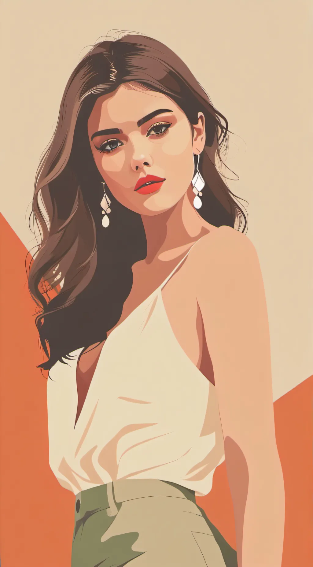 ai character: Emilia background