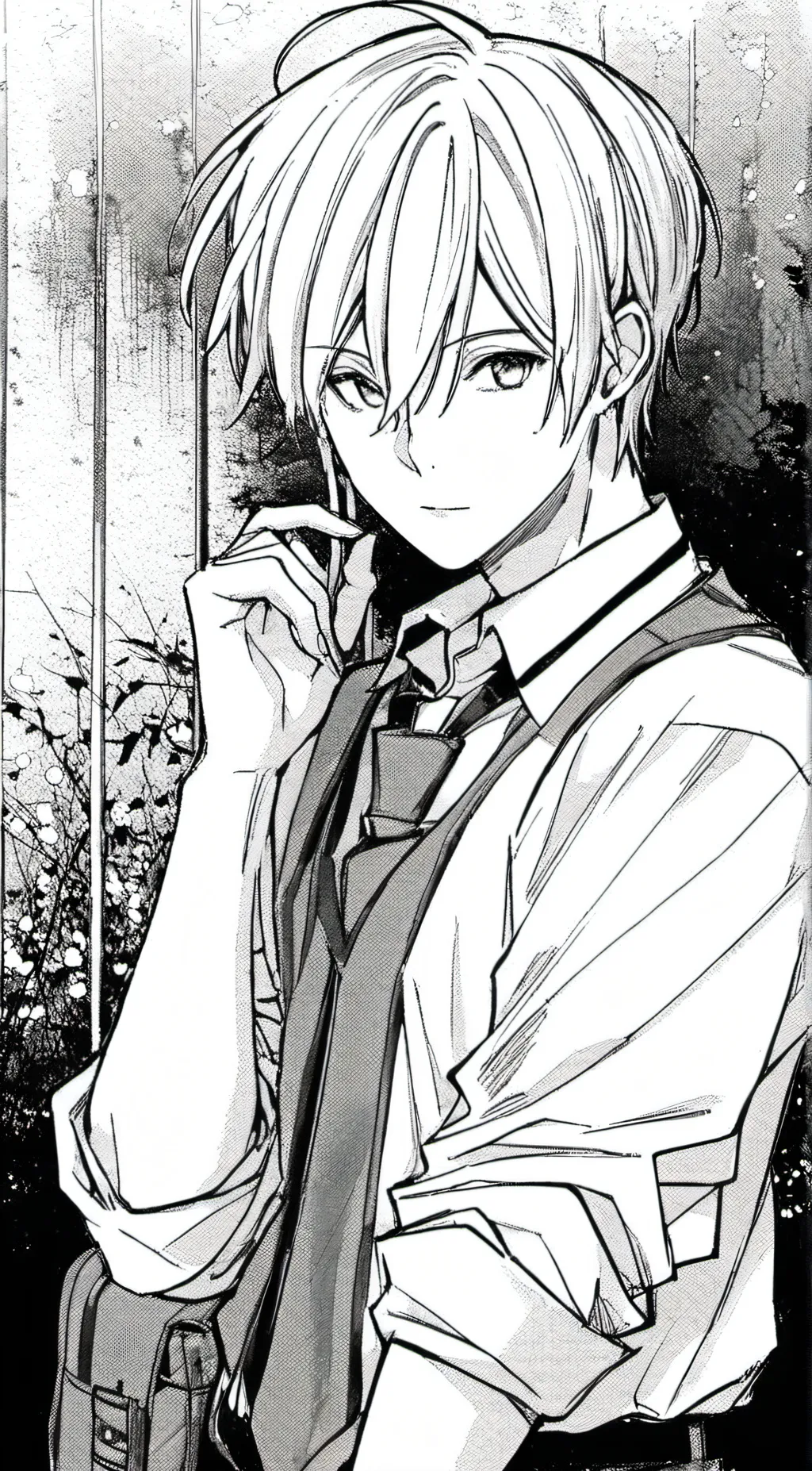 ai character: Mark background