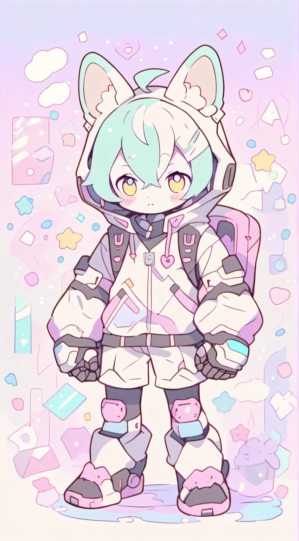 ai character: Kaida background