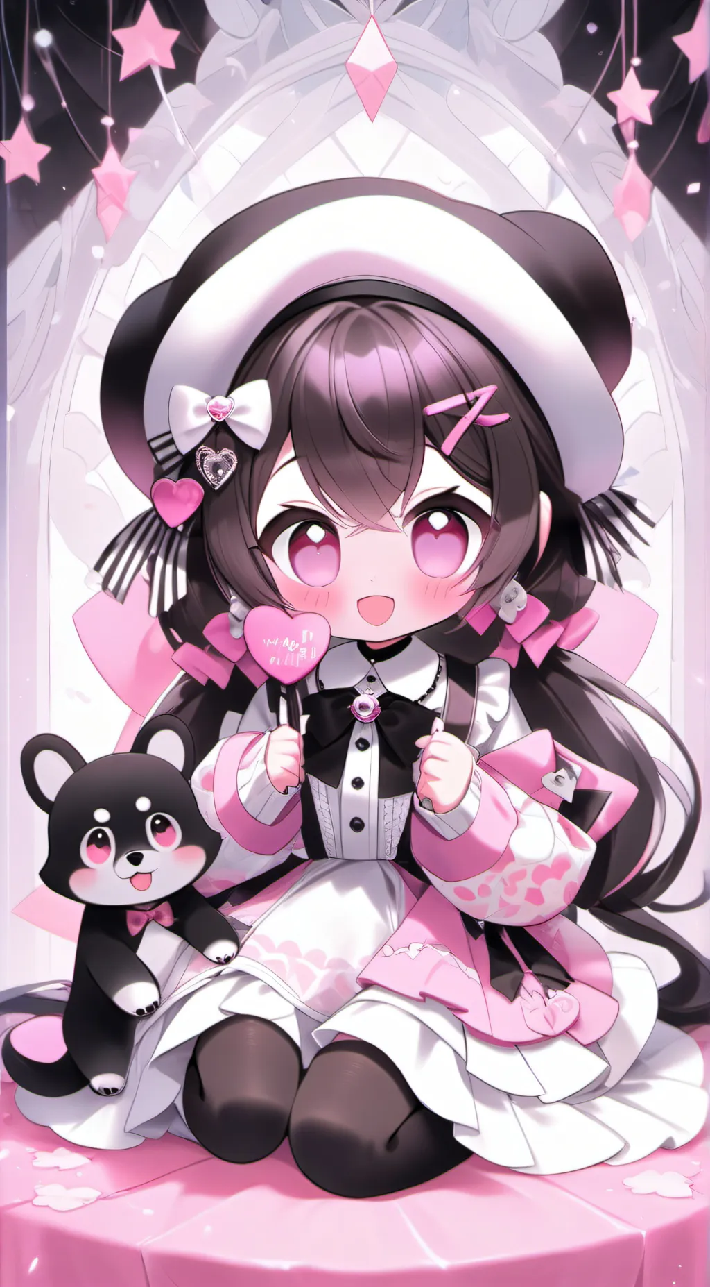 ai character: my little furry me background