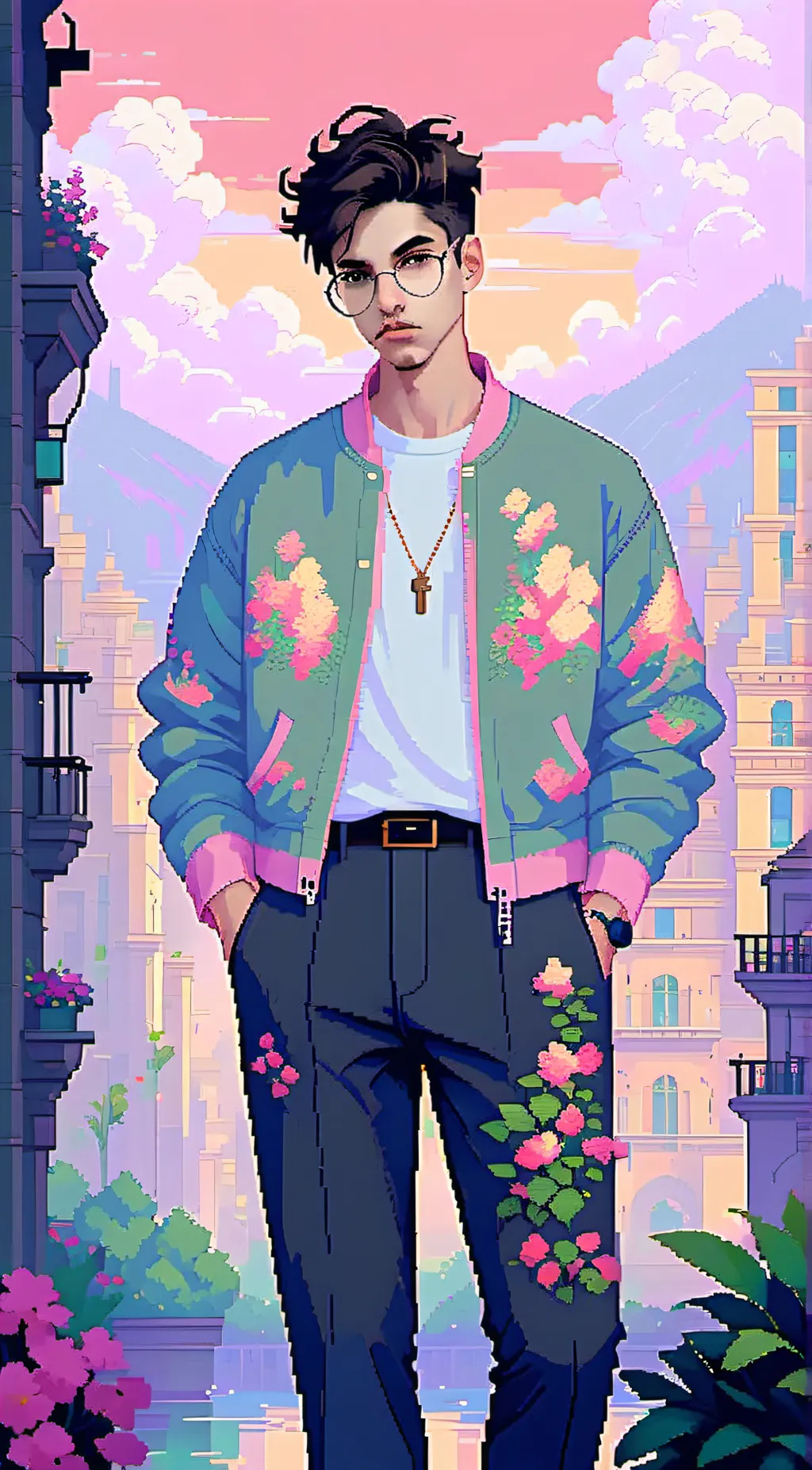 ai character: Marcus  background