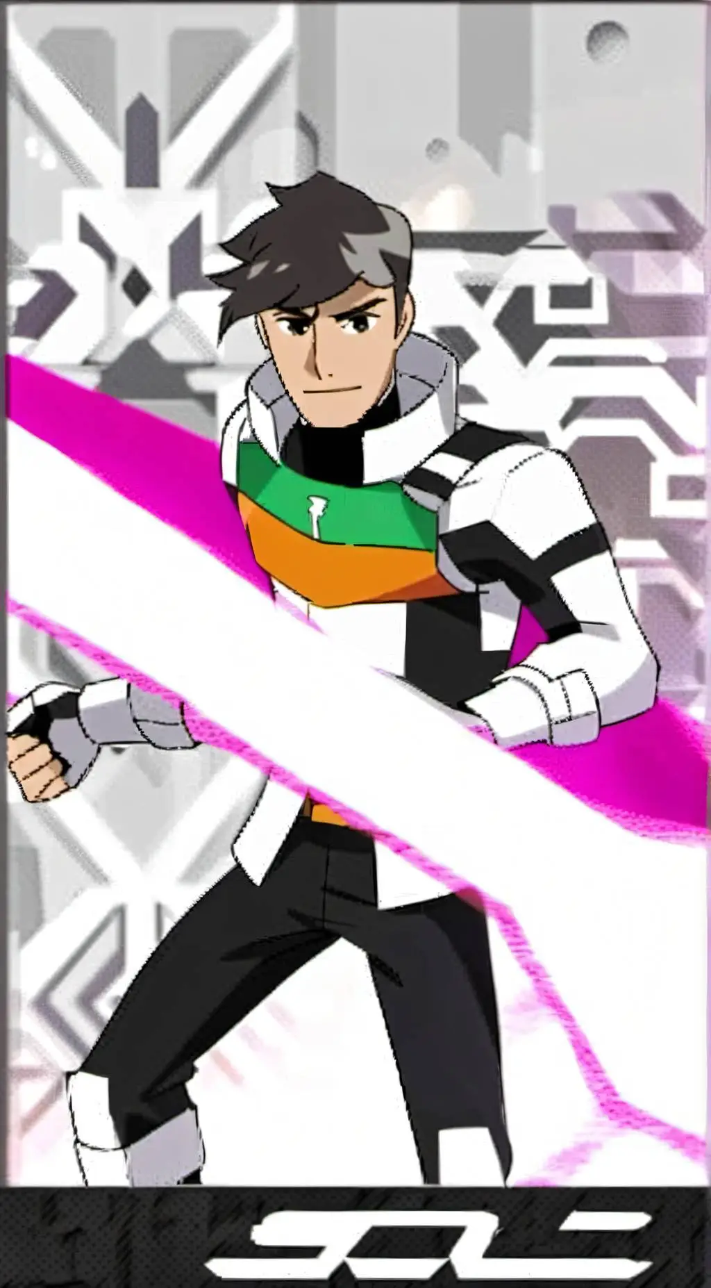 ai character: Takashi Shirogane background