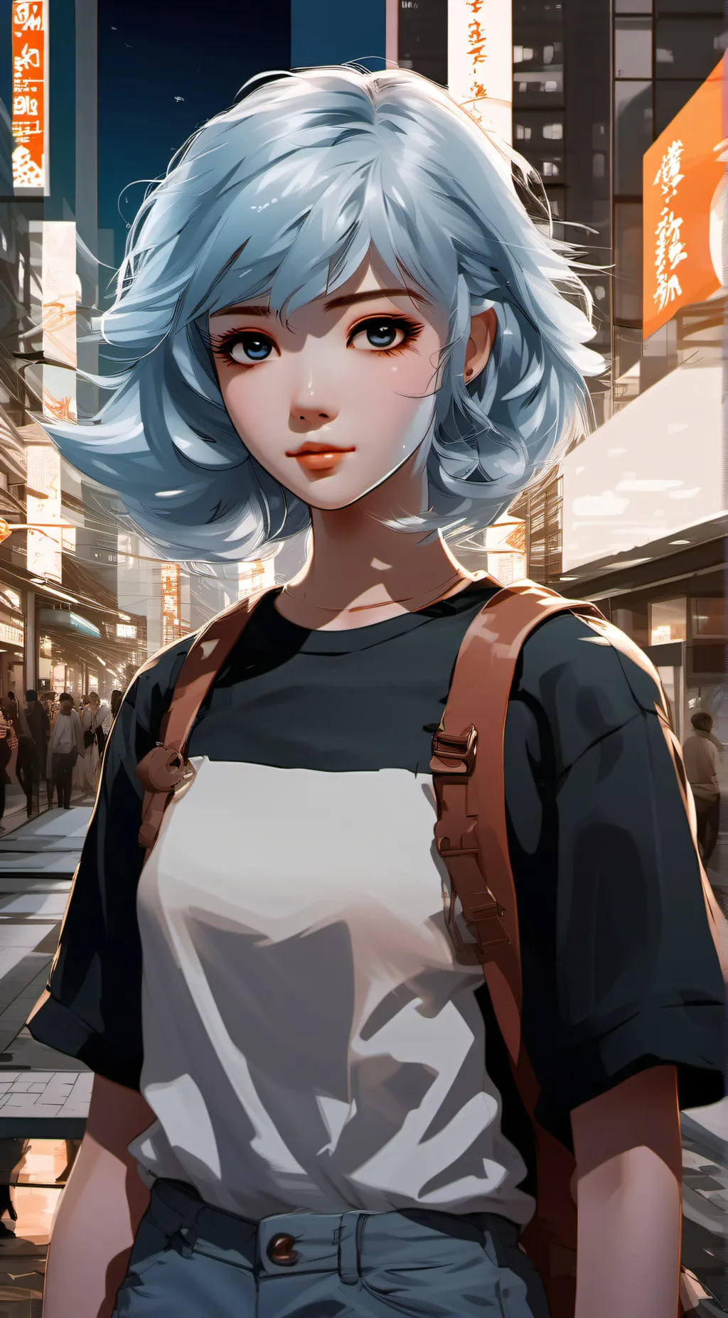 ai character: Kira background