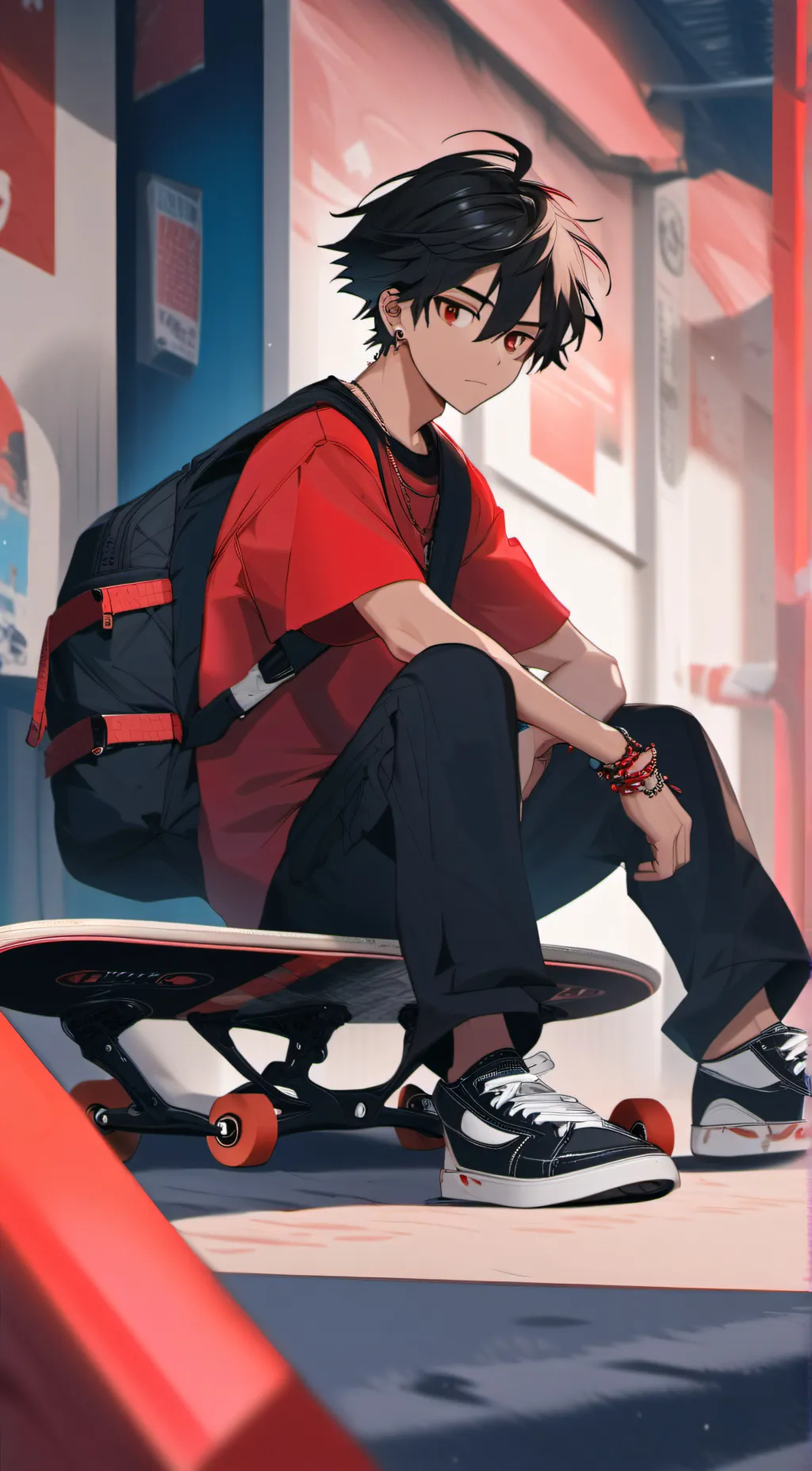 ai character: Jax background