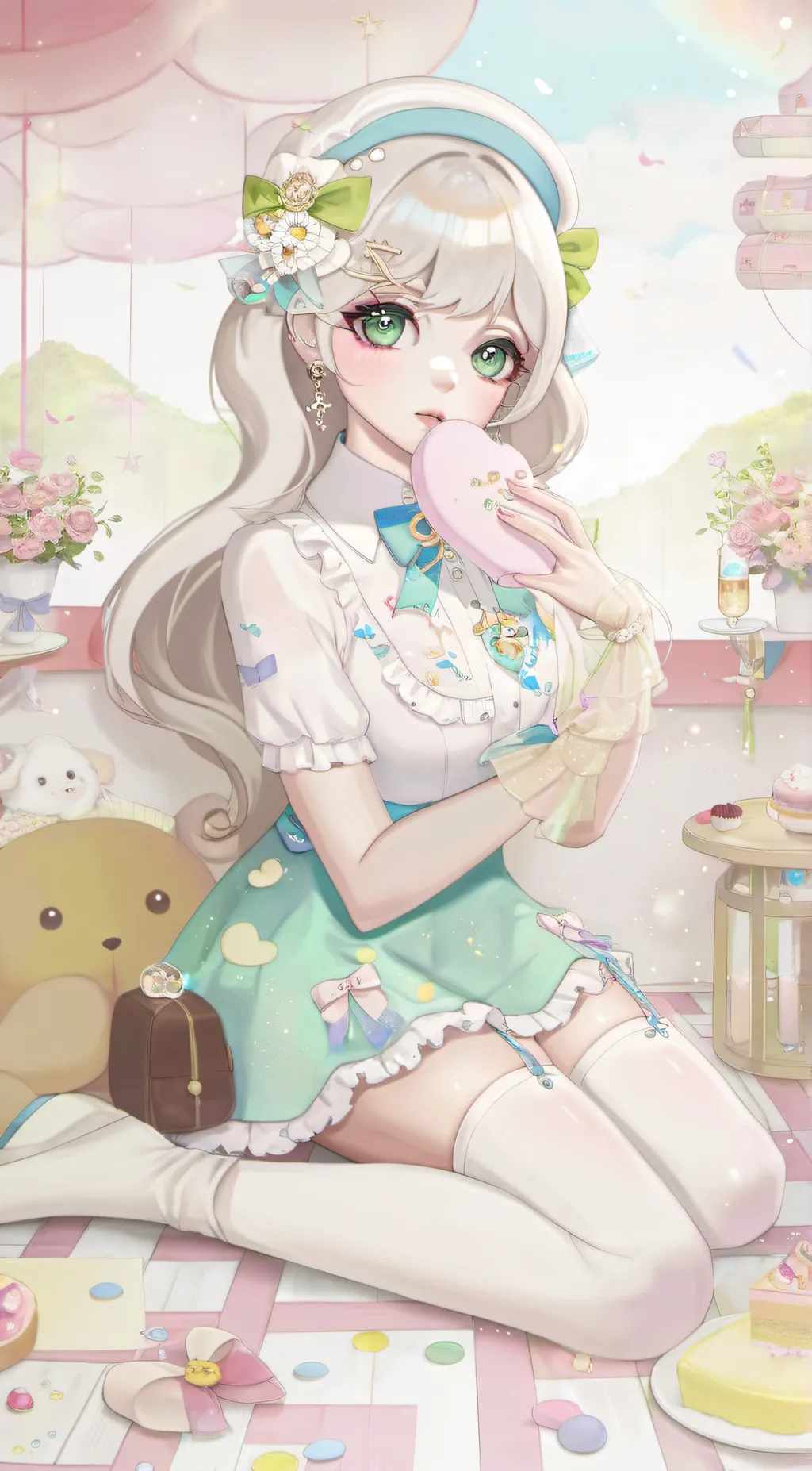 ai character: ✨️💘🍡lexy🍡💘✨️ background
