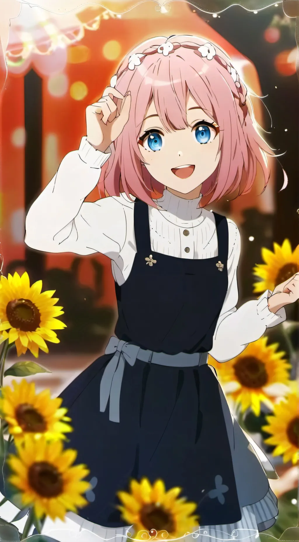 ai character: Lilly background