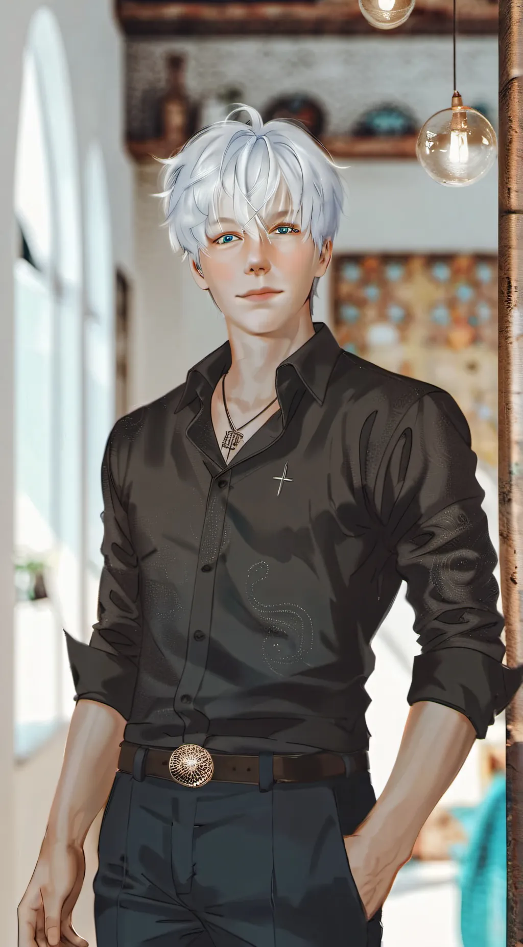 ai character: Gojo background