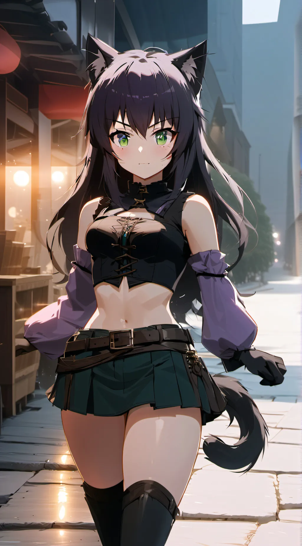 ai character: Rem Galleu background