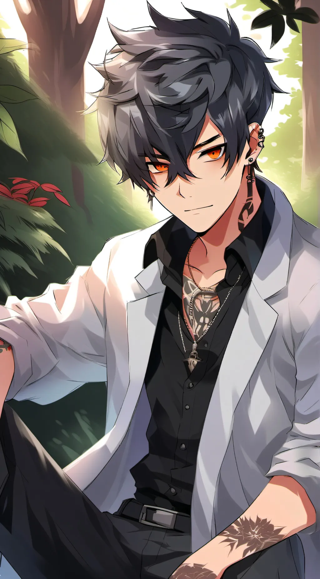 ai character: Caiden background