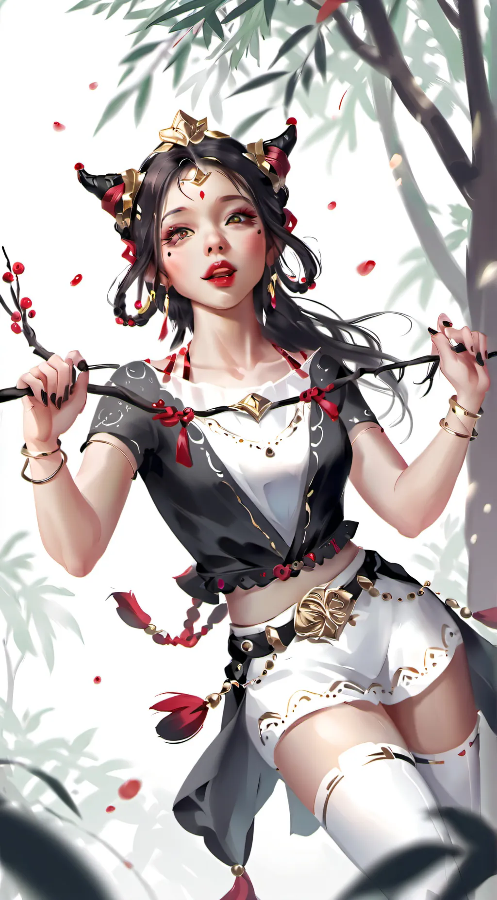 ai character: Riley  background