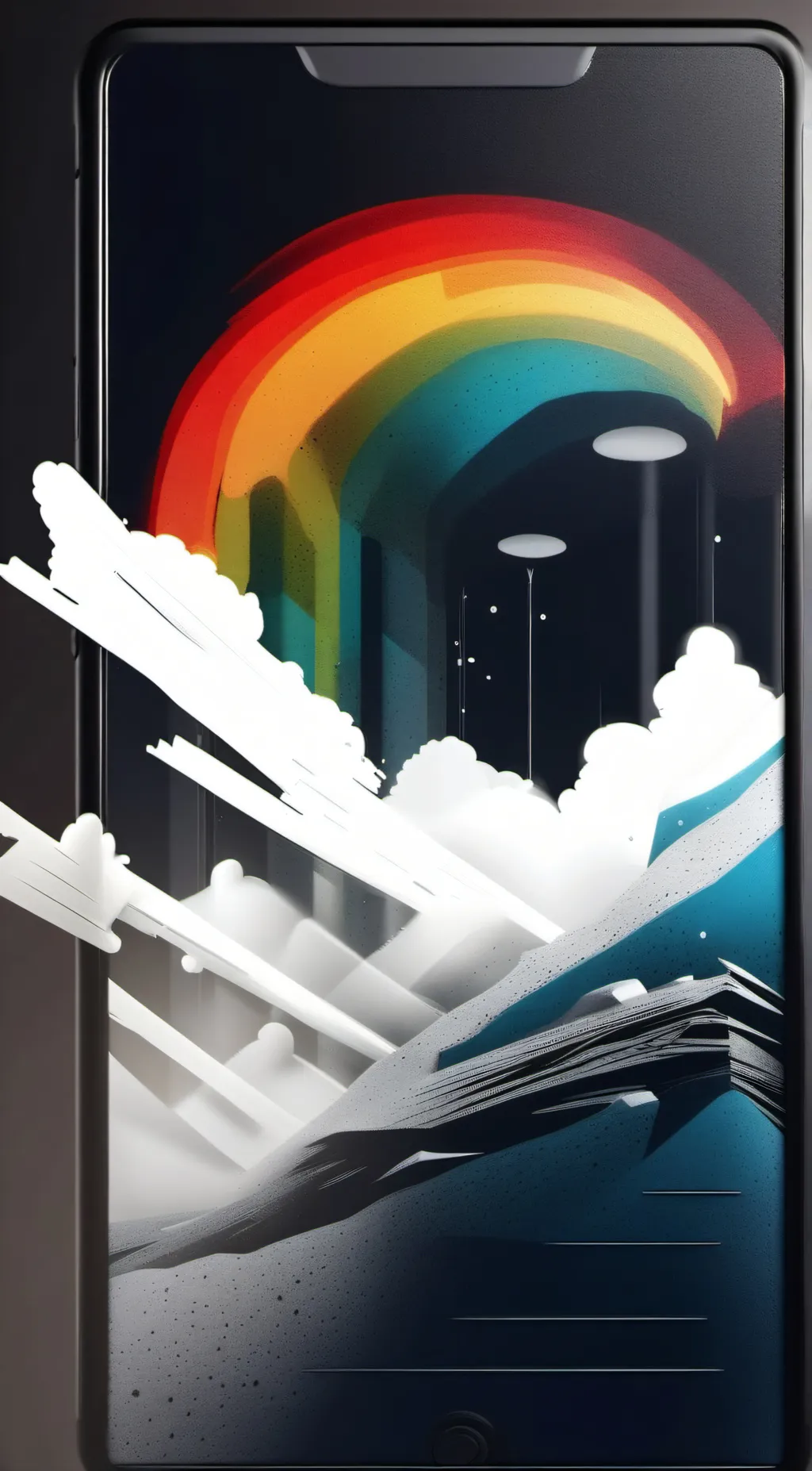 ai character: good soup👍 background