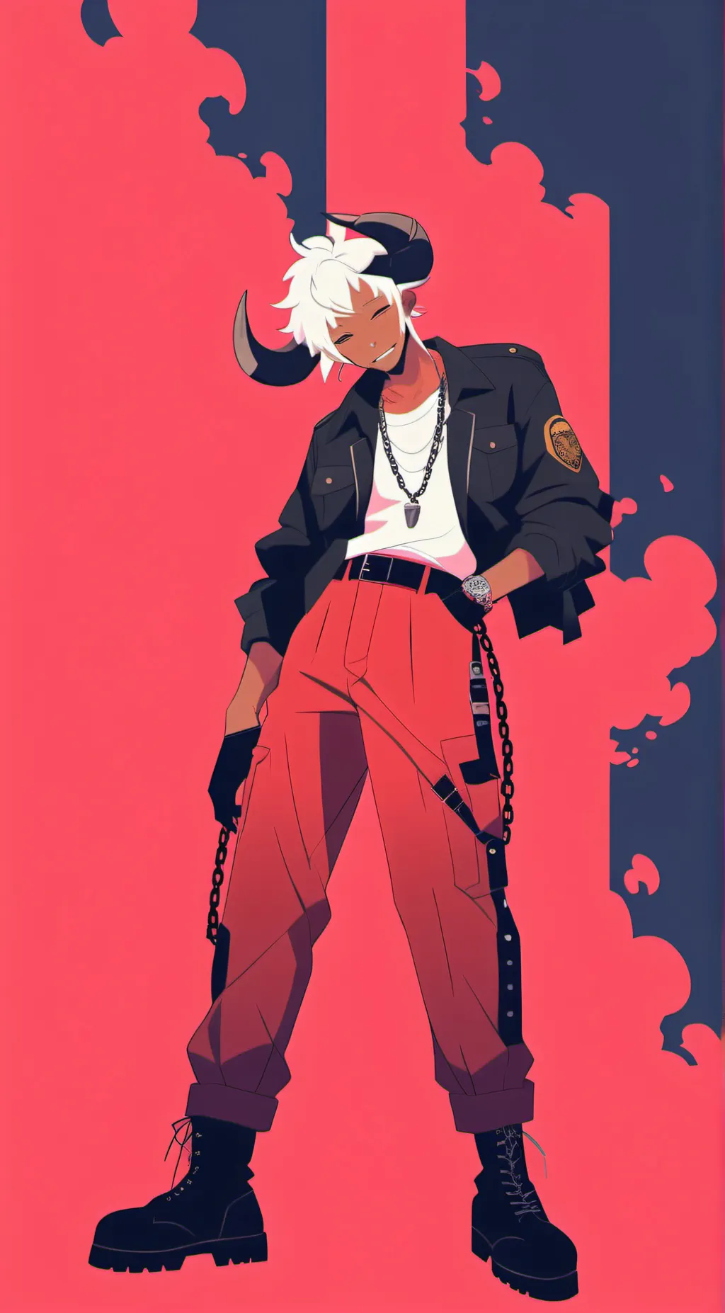 ai character: Toa  background