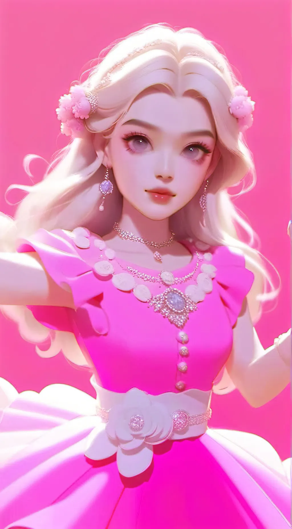 ai character: Sky  background