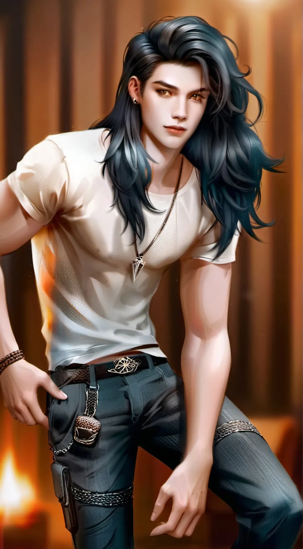 ai character: Diego  background