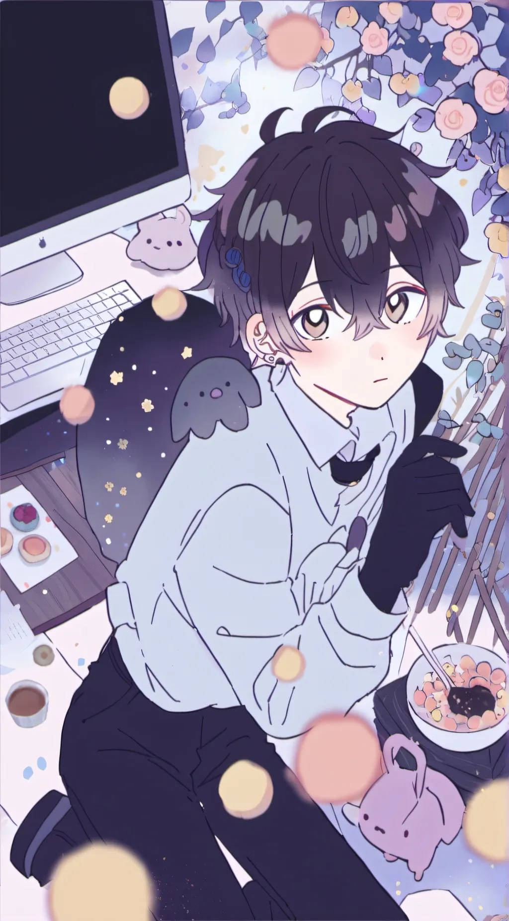 ai character: Nico  background